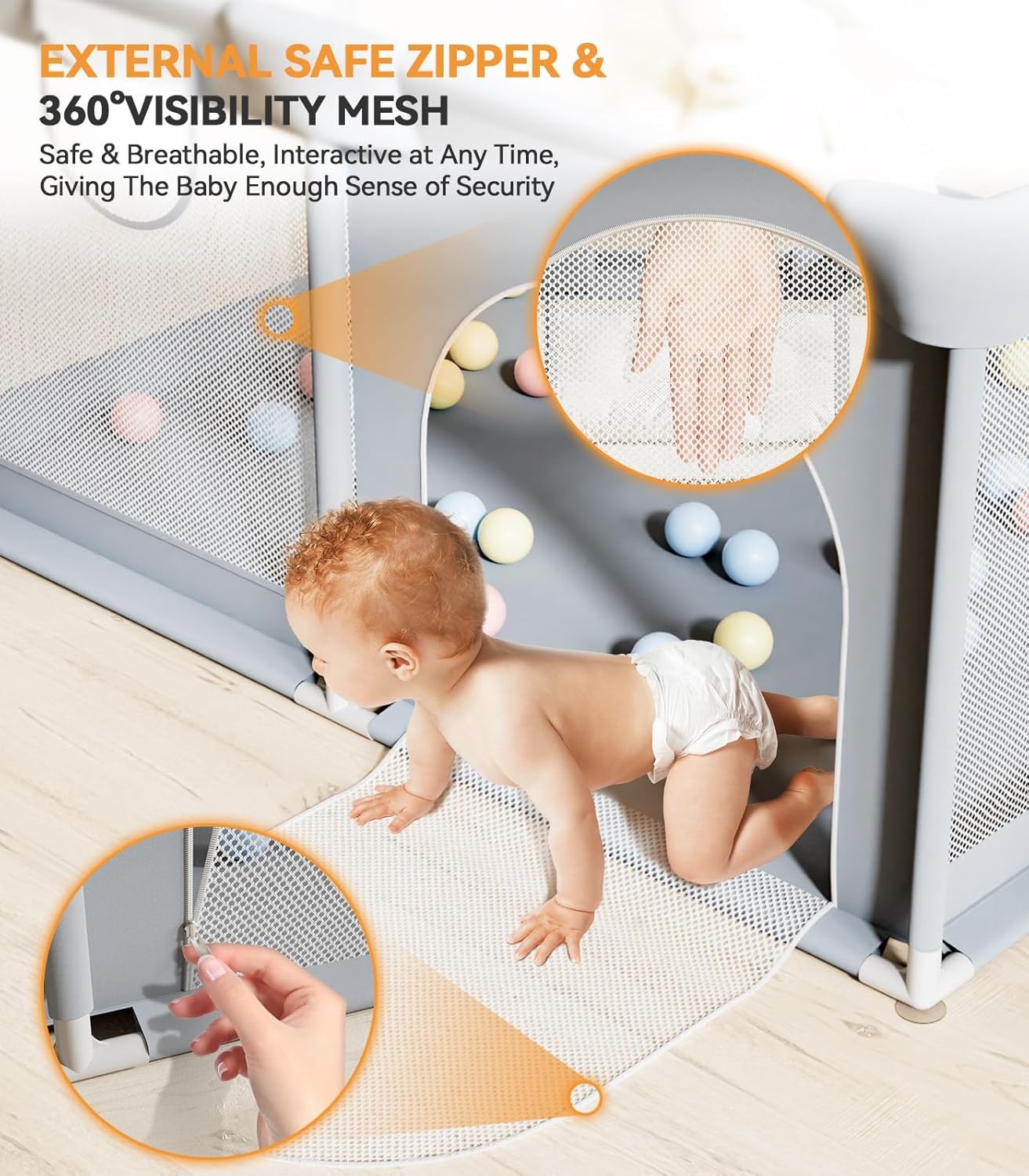 Nulzun Baby Box 130x130 cm - Veilige Speelbox 34% Korting!
