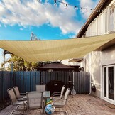 Dripex Waterdicht Zonnescherm Zeil 4x6m Polyester - 54% Korting!