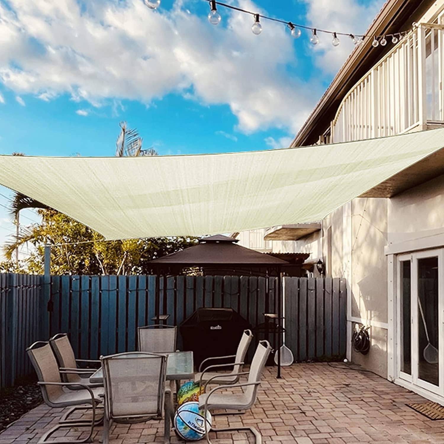 Dripex Waterdicht Zonnescherm Zeil 4x6m Polyester - 54% Korting!