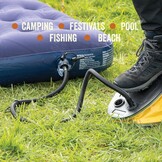 Milestone Camping Voetpomp 5L - Geel (26% Korting)