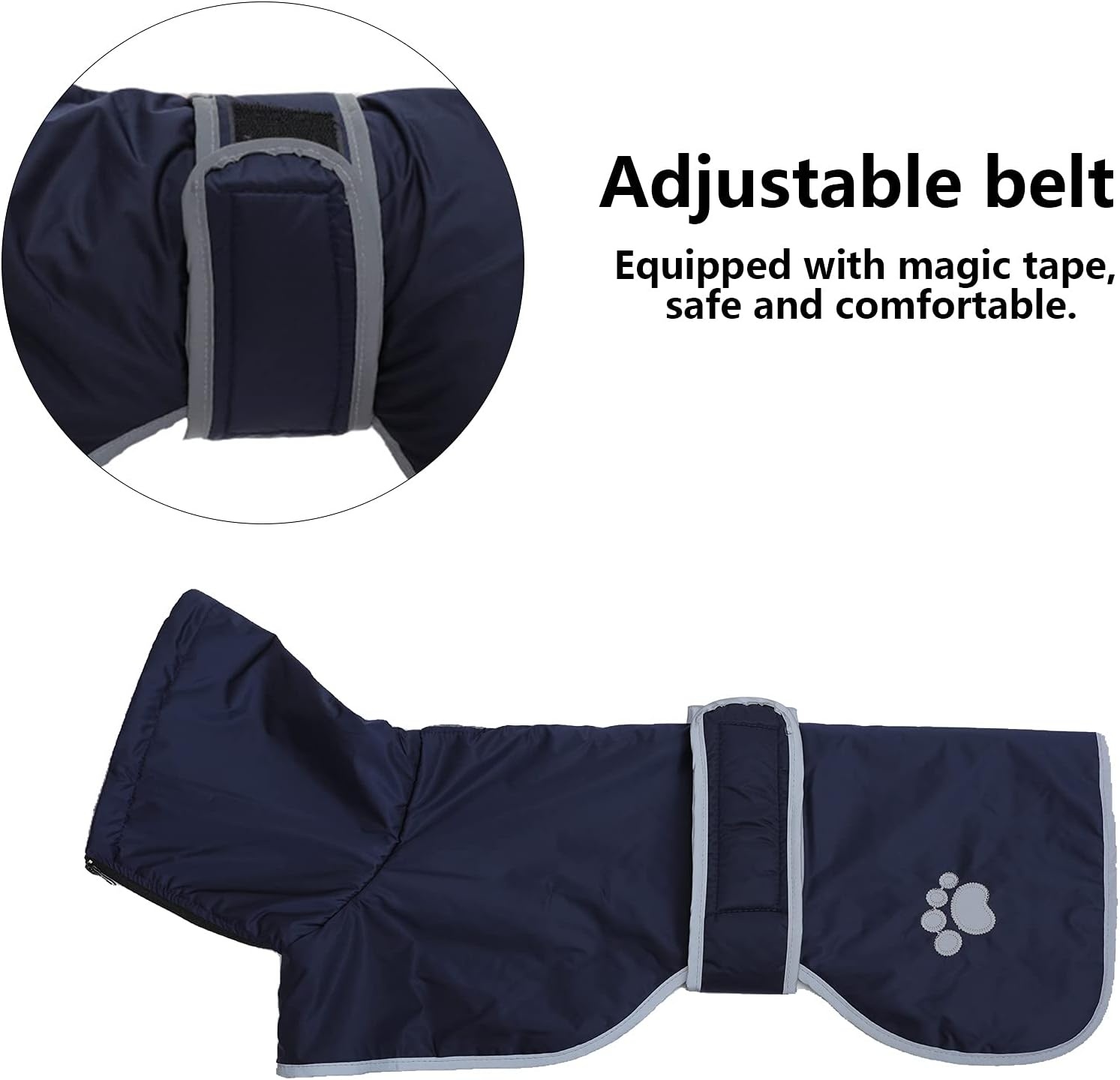 Geyecete Winterjas Greyhounds Marineblauw - 28% Korting - Maat L