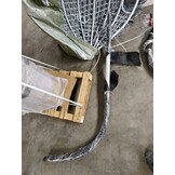 Dubbele Hangstoel Wit met Frame - 60% Korting