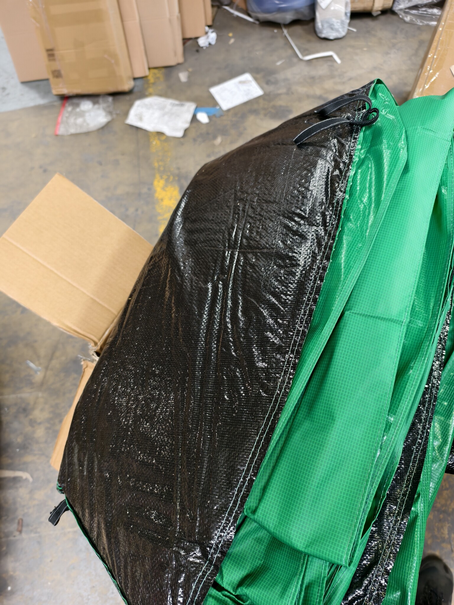 Trampoline Randafdekking Groen 366cm - 53% Korting