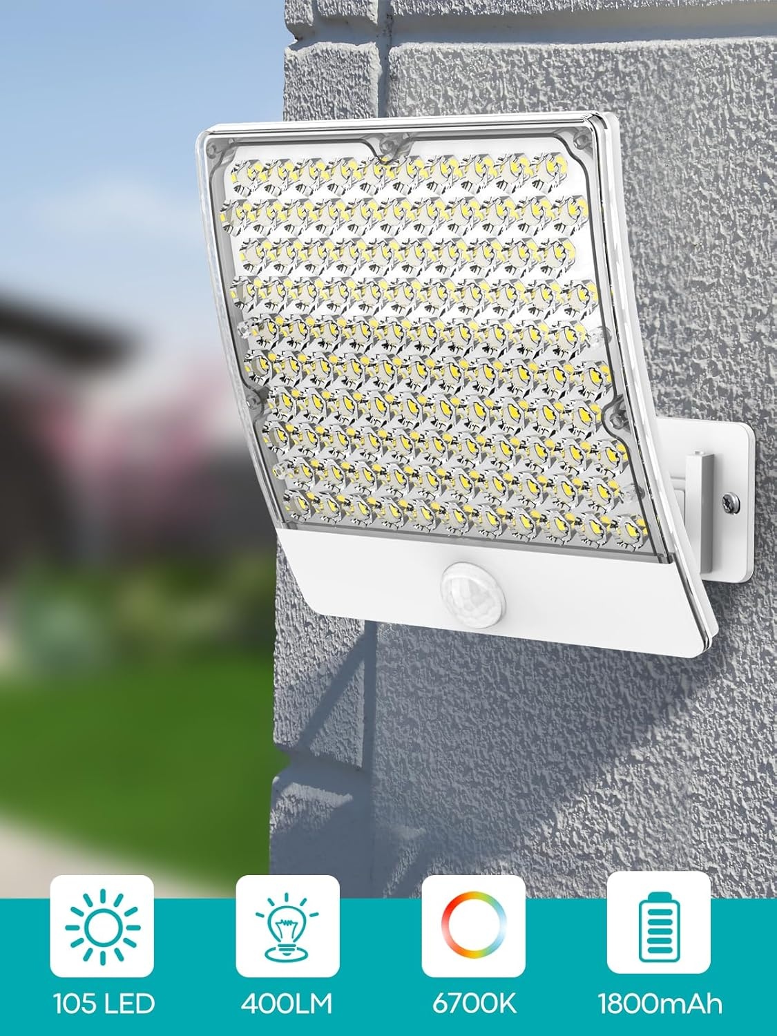 Solarlamp Buiten met Bewegingsmelder | 26% Korting