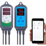Inkbird Combinatie Kit: WiFi Temperatuurcontroller ITC-308 & WiFi Vochtigheidsregelaar IHC-200