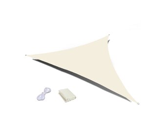 Schaduwdoek Driehoek 5x5x5m | Waterdicht | UV-werend | Nu -34%