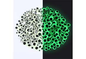 500x Wiebelogen Glow in the Dark - Knutselen & Decoratie