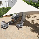 Schaduwdoek Driehoek 5x5x5m | Waterdicht | UV-werend | Nu -34%