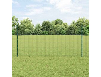 vidaXL Hekpalen (22 stuks) - Groen Staal 120 cm - 34% Korting