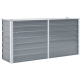 Verhoogde Plantenbak 160x40x77 cm Gegalvaniseerd Staal - 42% Korting!