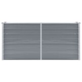 Verhoogde Plantenbak 160x40x77 cm Gegalvaniseerd Staal - 42% Korting!