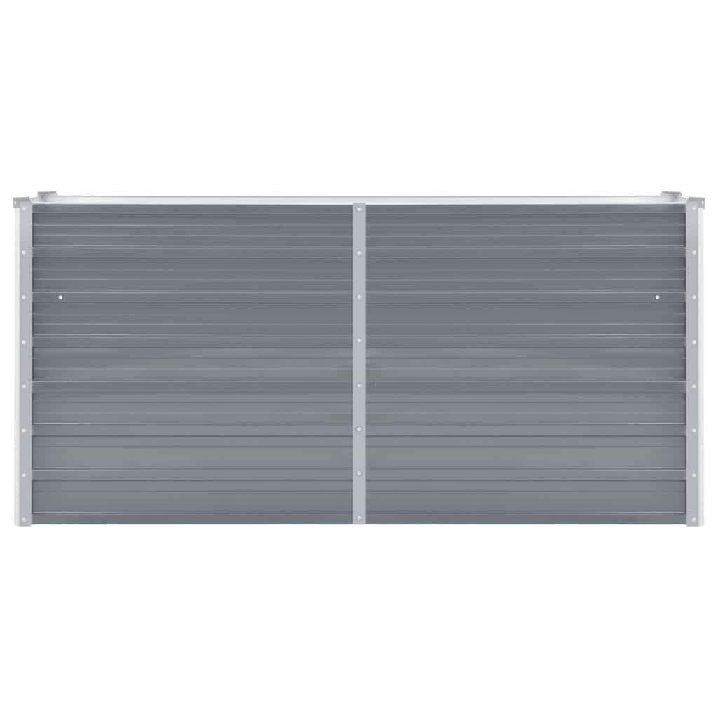Verhoogde Plantenbak 160x40x77 cm Gegalvaniseerd Staal - 42% Korting!