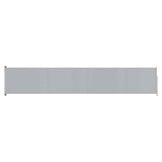 Uittrekbaar Tuinscherm Grijs 117x600cm | 60% Korting