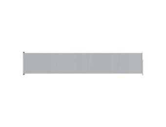 Uittrekbaar Tuinscherm 117x600cm Grijs - 34% Korting!