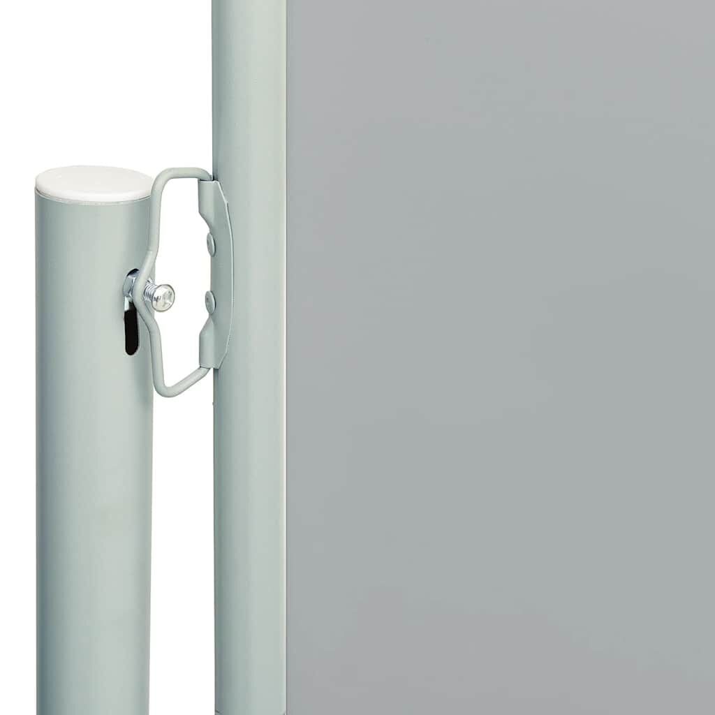 Uittrekbaar Tuinscherm Grijs 117x600cm | 60% Korting