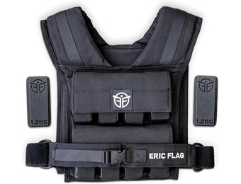 ERIC FLAG Verzwaarde Vest 20kg - 30% Korting!