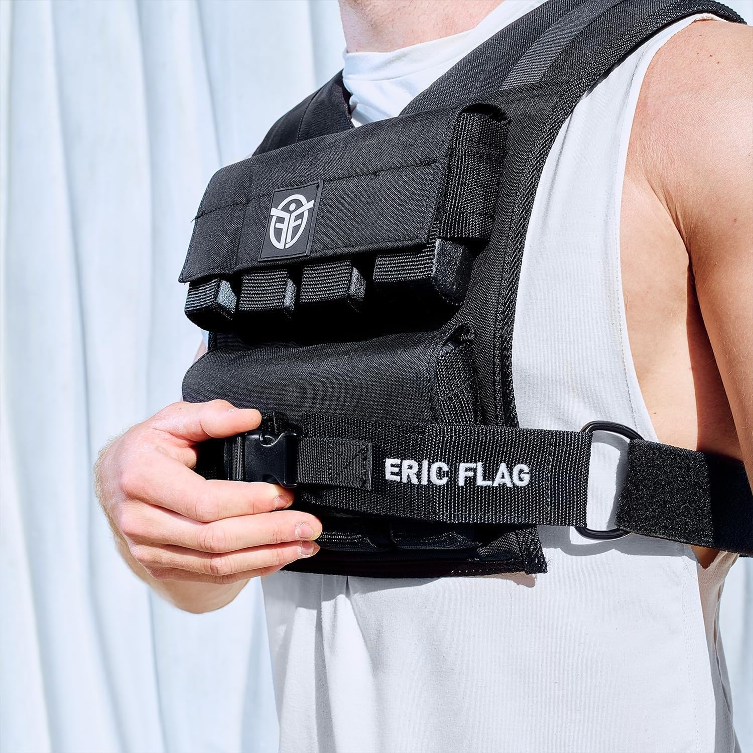ERIC FLAG Verzwaarde Vest 20kg - 30% Korting!