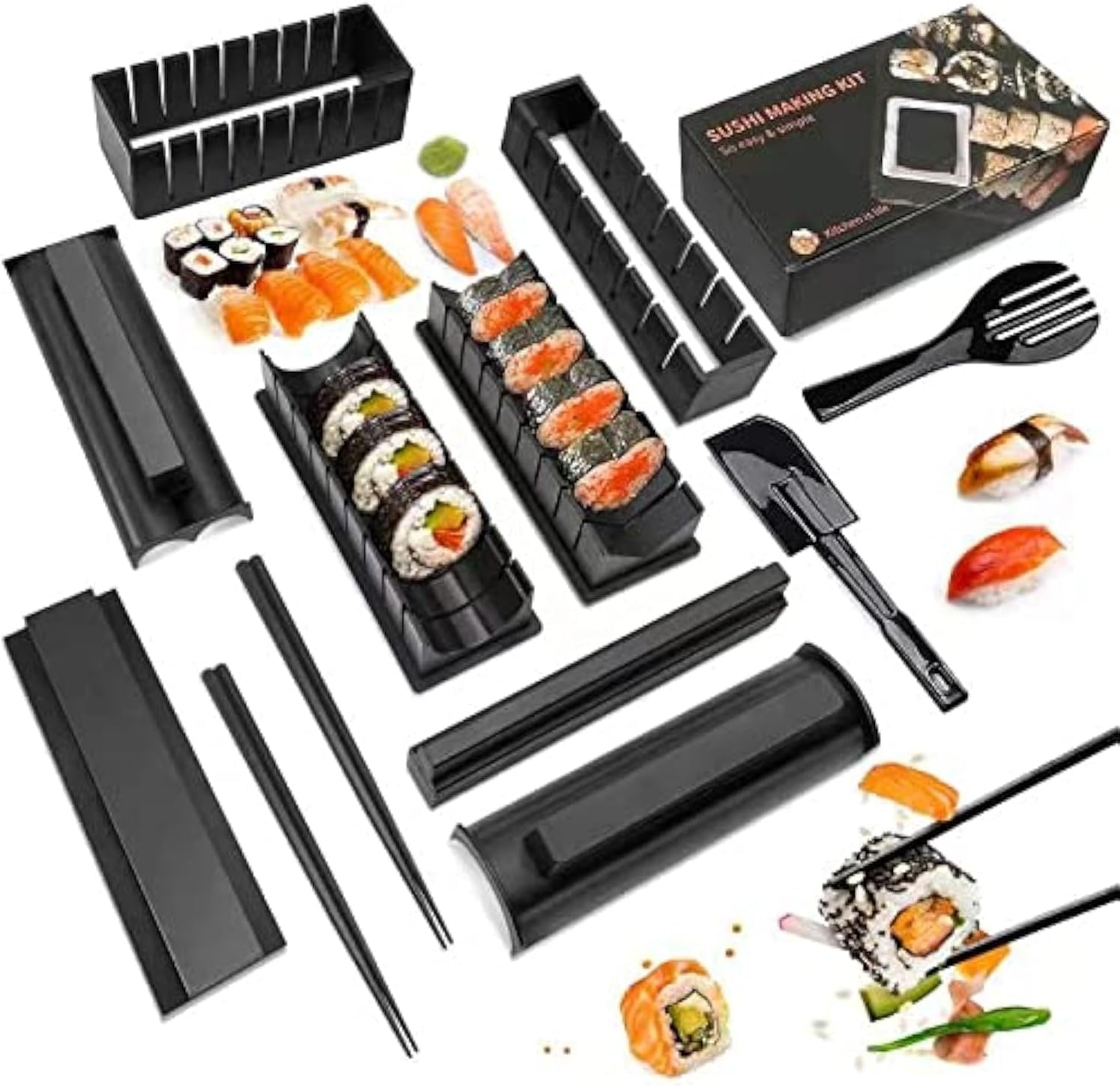 12-delige Sushi Maker Kit met 31% Korting