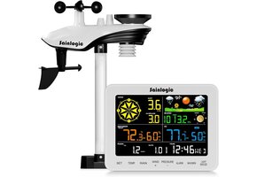 Professioneel Weerstation met 7-in-1 Sensor - 57% Korting!