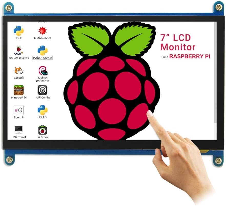 ELECROW 7" Touchscreen Monitor: 34% Korting!