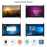 ELECROW 7" Touchscreen Monitor: 34% Korting!