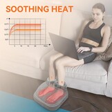 Snailax Voetmassageapparaat met shiatsu