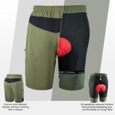 MTB Fietsbroek Heren 33% Korting - Ademend & Comfortabel