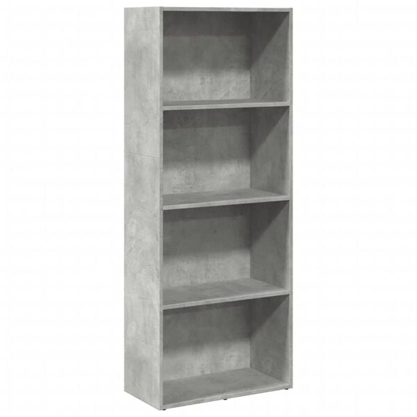 VidaXL Boekenkast Betongrijs - 60x30x152 cm - 34% Korting