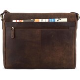 LEABAGS Lederen Laptoptas - Vintage Look - 35% Korting
