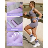 Sportneer Enkel-/Armgewichten Lila 2x3kg - 28% Korting!