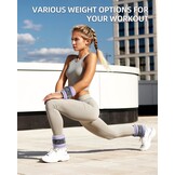 Sportneer Enkel-/Armgewichten Lila 2x3kg - 28% Korting!