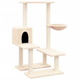 vidaXL Kattenmeubel met Sisal Krabpalen - 94,5 cm Crème (57% Korting)