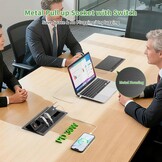 Intrekbare Stekkerdoos met 4x USB & 3x Stopcontact - 34% Korting!