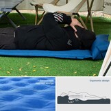 Zelfopblaasbaar Kampeermatras 200x65x5cm - 29% Korting!