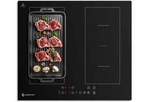 AMZCHEF Inductie Kookplaat 60cm | 4 Zones | 73% Korting