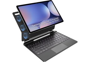 HOU Toetsenbordhoes met Trackpad AZERTY - Samsung Tab 12.4" (27% korting)