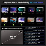 HOU Toetsenbordhoes met Trackpad AZERTY - Samsung Tab 12.4" (27% korting)