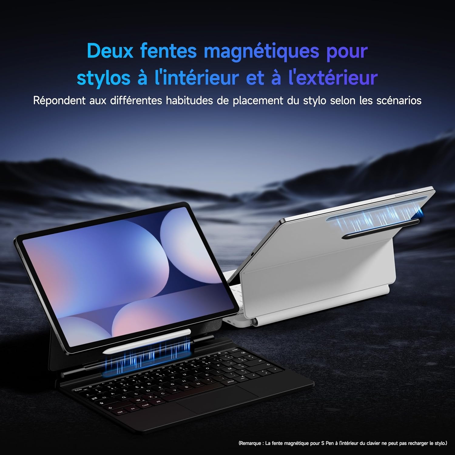 HOU Toetsenbordhoes met Trackpad AZERTY - Samsung Tab 12.4" (27% korting)