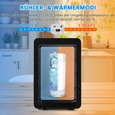 Mini Koelkast Zwart 15L - Koel & Warm - 34% Korting!
