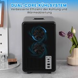 Mini Koelkast Zwart 15L - Koel & Warm - 34% Korting!