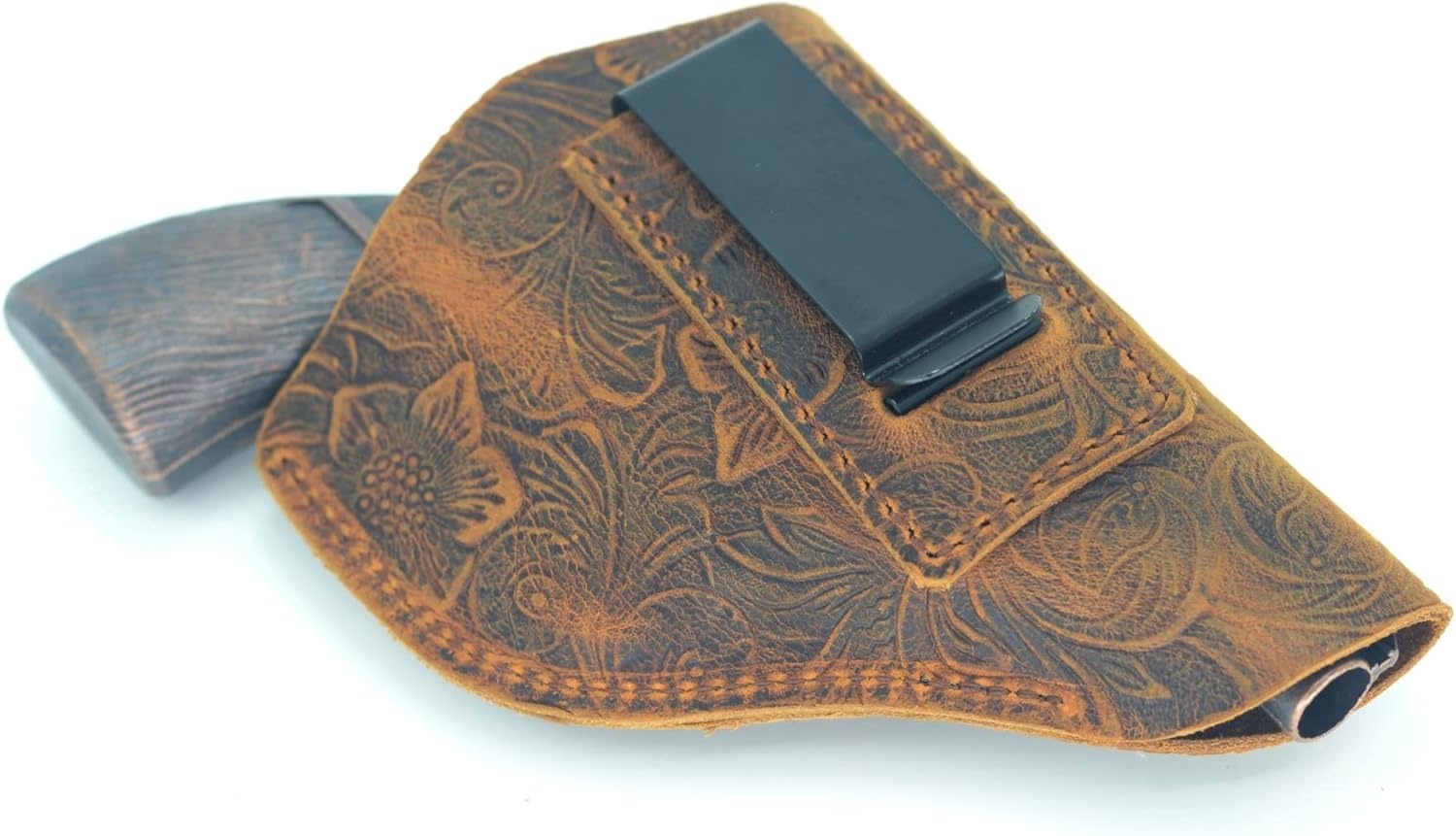 Leren IWB Holster voor J Frame Revolvers | Bruin | 74% Korting