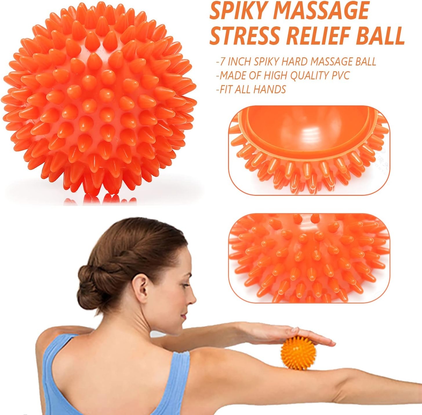 EASJOY Hand Grip Trainer Set met Vingerversterker en Polsbal – 9 Delig