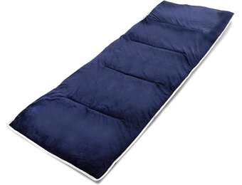 Nachtblauw Katoenen Campingbedhoes - 28% Korting