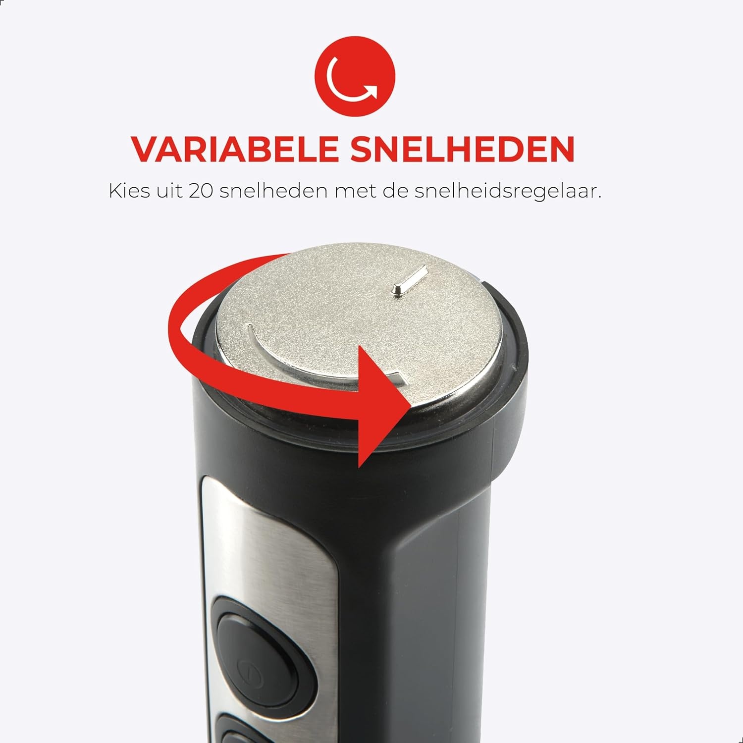 Staafmixer 1200W Groen | 20 Snelheden | 34% Korting!