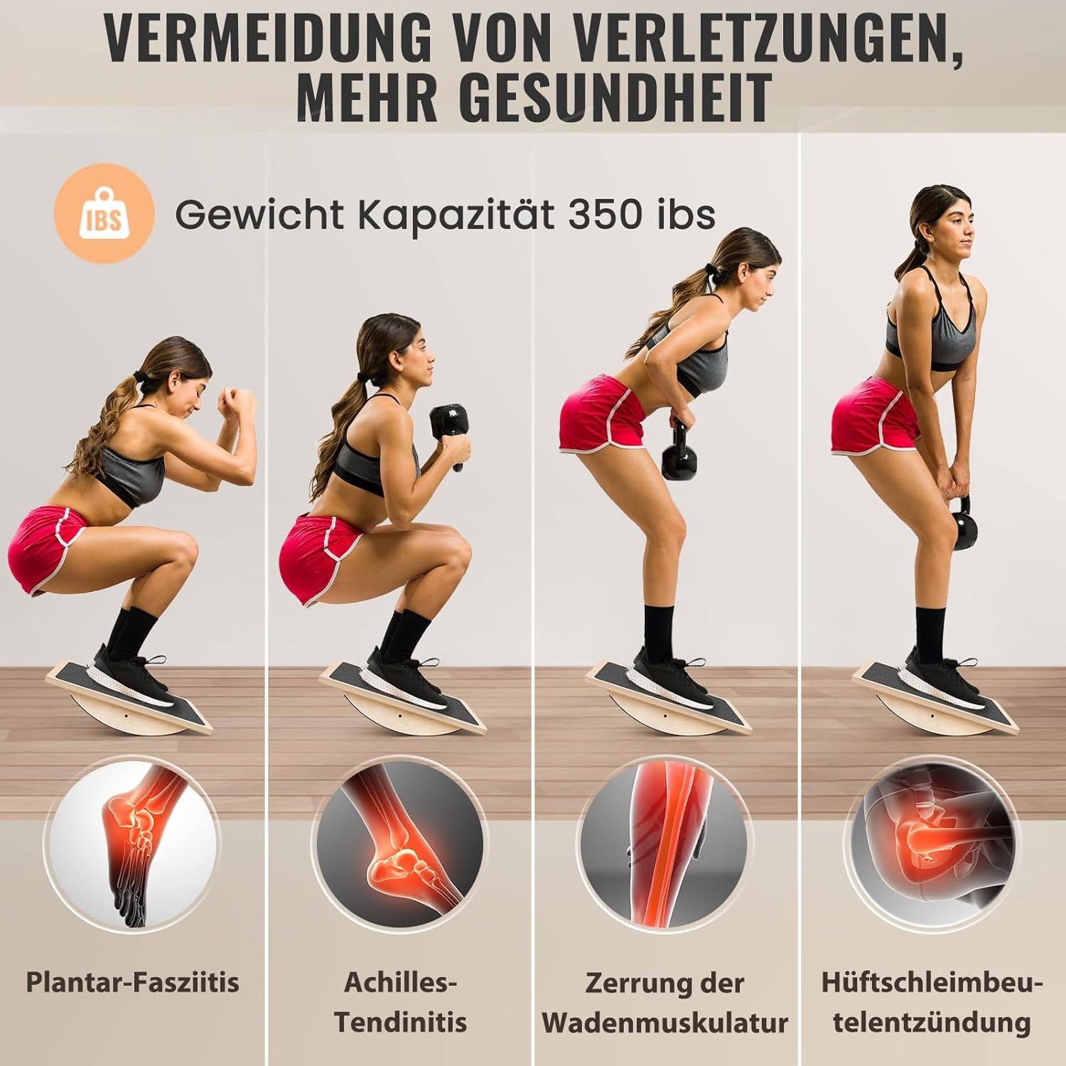 Houten Balansbord - 32% Korting - Core Training & Therapie