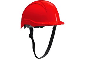 Rode Bouwhelm - EN 397 Gecertificeerd - Verstelbare Ventilatie