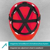 Rode Bouwhelm | EN 397 Gecertificeerd | Verstelbaar