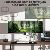 PUTORSEN Monitor Arm Wandmontage - Zwart - 29% Korting