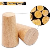Eikenhouten Meubelpoten (4 stuks) - 10cm Hoog - 50% Korting!