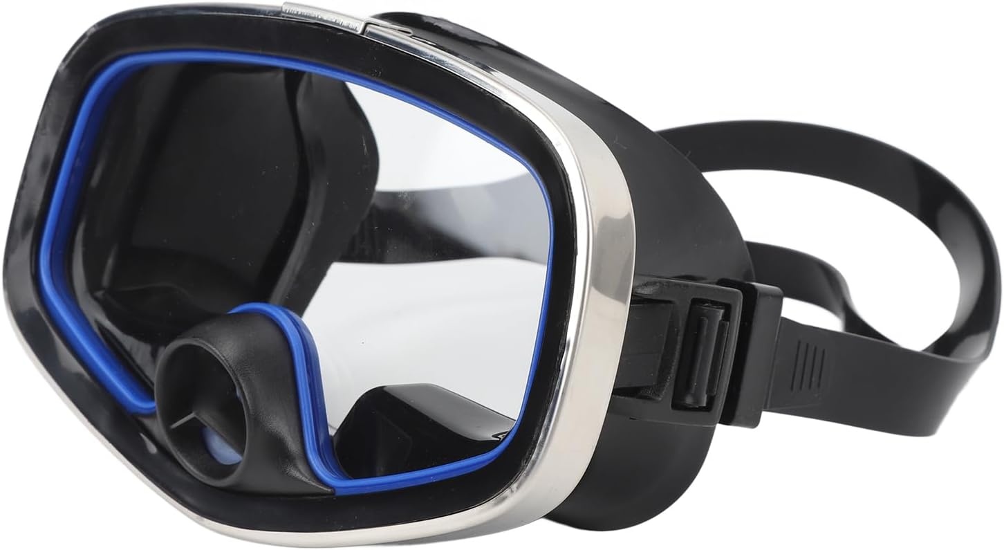 Duikmasker Anti-condens met Neusventiel & Gehard Glas | 33% Korting